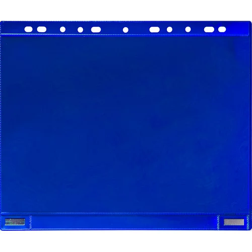 TARIFOLD Magneten prozoren žep z robom za spenjanje, magnetna izvedba, DIN A4, DE 5 kosov, modre barve