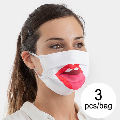  Higijenska maska za višekratnu upotrebu Tongue Luanvi Veličina M Paket od 3 kom. Cene