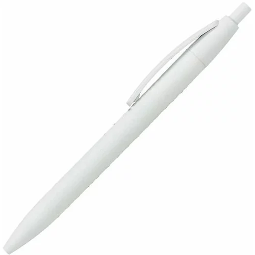  Kemični svinčnik Visby, gumiran, bel