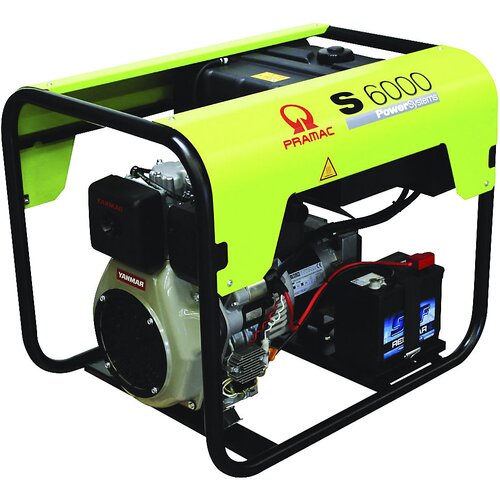 Pramac Dizelski agregat serije S, S 6000 - trifazni/izmenični tok, 230/400 V, moč 4,5 kW, 2,7 / 4,5 kW Cene