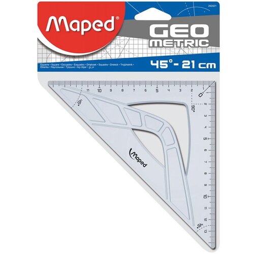Maped Trikotnik Geometric 45°, 21 cm Cene