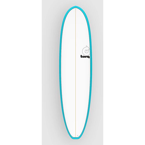 Torq Epoxy Tet V+ Funboard Pinlines 7&amp;#039;4 Deska za surfanje blue Slike