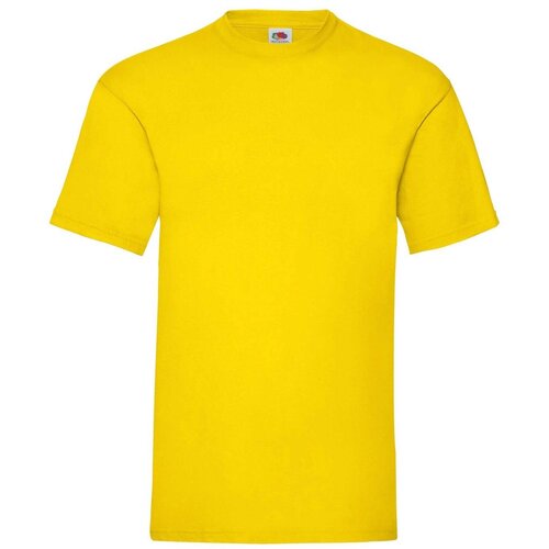 Fruit Of The Loom Żółta koszulka męska Valueweight Cene