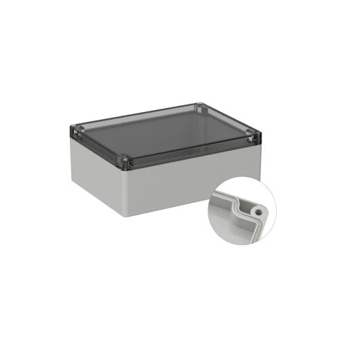 TRU COMPONENTS univerzalno kući&amp;scaron;te 200 x 150 x 75 pc svijetlosiva (ral 7035) 1 St. Slike