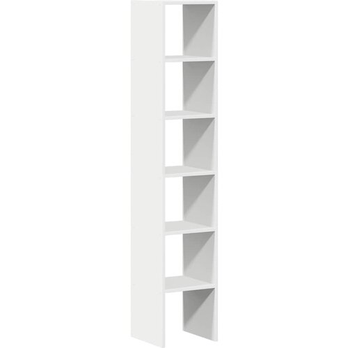Maison Chic 2 kosi Knjižne omare - Knjižni regal zložljiva bela 30x30x80 cm inženirski les, (21725593) Cene