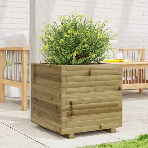 vidaXL Vrtna sadilica 50 x 50 x 49,5 cm od impregnirane borovine Cijene