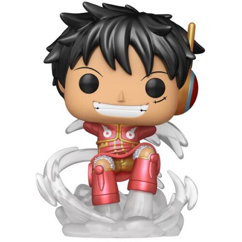 Funko Bobble Figure Anime - One Piece POP! - Monkey D. Luffy (Metallic) #2138 Cene