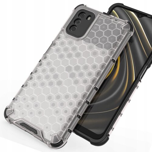 HURTEL Honeycomb pancirna futrola sa silikonskim okvirom za Xiaomi Poco M3/Redmi 9T - Prozirna Cijene