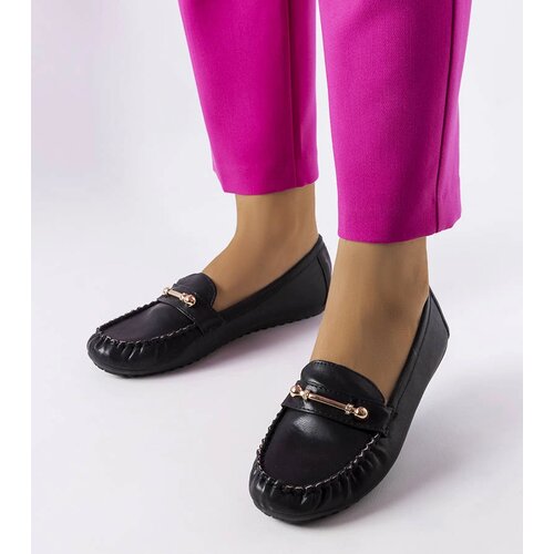 Gemre Black matte finish moccasins Sorel Cijene