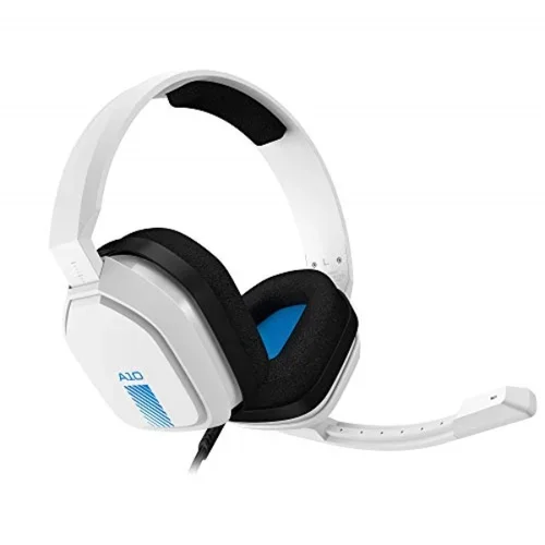 POZZI Astro Gaming A10 Wired Gaming slušalke, lahke in poškodbe odporne, Astro zvok, 3,5 mm zvočni priključek, za Xbox Series X | S, Xbox One, PS5, PS4, Nintendo Switch, PC, Mobile - White/Blue, (20869683)