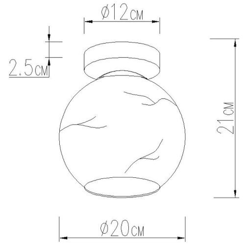 Globo 15999M-1D - Plafonska svetiljka RAGUSA 1xE27/60W/230V Slike