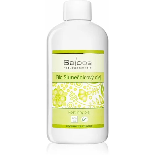 Saloos Cold Pressed Oils Sunflower Bio bio sončnično olje 250 ml