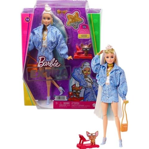Barbie Mattel Extra: Lutka s svetlimi lasmi in bandano (HHN08), (21382372) Cene