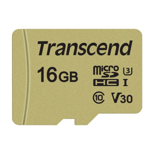 Transcend microSDHC 500S 16GB Class 10 UHS-I U3 V30 + Adapter Cijene