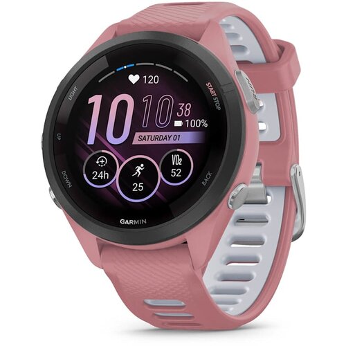 Garmin Pametni sat Forerunner 265s, Crni sa rozom narukvicom Cene
