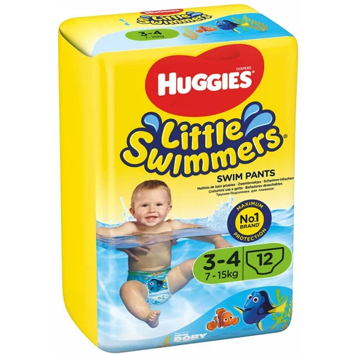 Huggies Little Swimmers 5-6 jednokratne pelene za kupanje 12–18 kg 11 kom