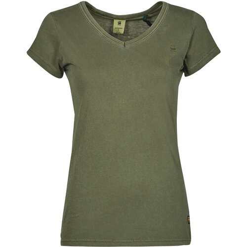 G-star Raw Majice s kratkimi rokavi Eyben slim v t wmn s\s od Kaki Cene
