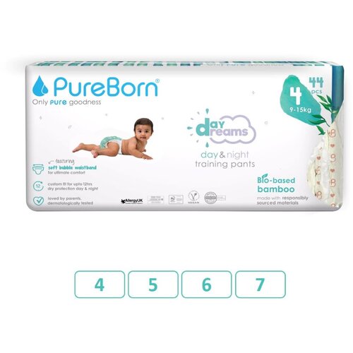 PURE BORN pelene-gaćice - 7 (17+ kg) 28 kom Cene