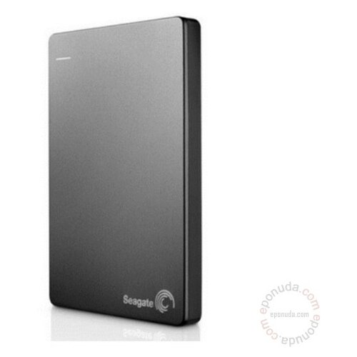 Seagate 2.5 1TB Slim Portable STDR1000201, 5400rpm USB 3.0 Silver eksterni hard disk Slike