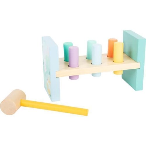 Legler Pastel Hammering Bench igračka s čekićem 18m+ 1 kom Slike