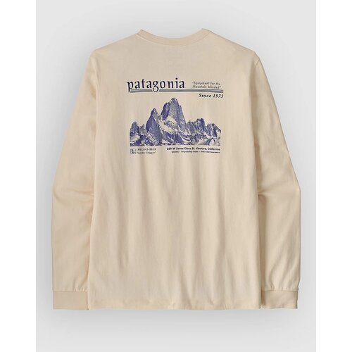 Patagonia Mw Hut Tripper Skyline Majica z dolgimi rokavi undyed natural Slike