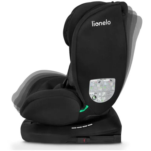 Lionelo avtosedež Bastiaan i-Size 0-36 kg (40-150 cm) 360, Black Carbon Slike