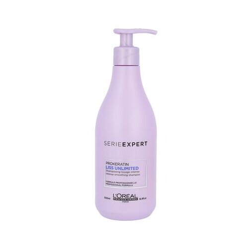 L&amp;acute;Or&amp;eacute;al Paris S&amp;eacute;rie expert liss unlimited &amp;scaron;ampon za zaglađivanje neposlu&amp;scaron;ne kose 500 ml za žene Slike