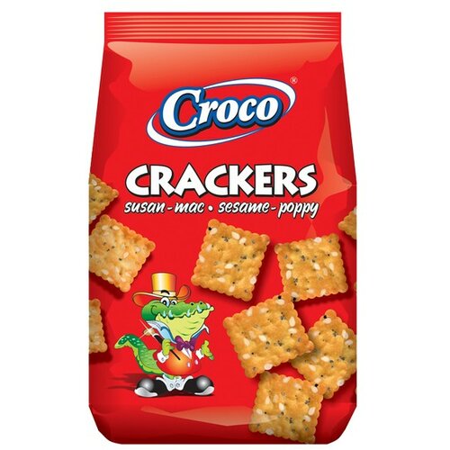 CROCO krekeri sa susamom i makom 100g Cene
