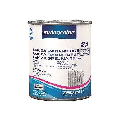 SWINGCOLOR lak za radijatore (bijele boje, 750 ml) Cijene