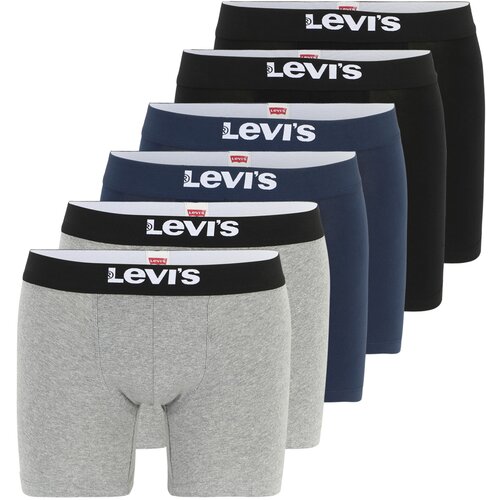 Levi's Bokserice mornarsko plava / siva melange / crna / bijela Cijene