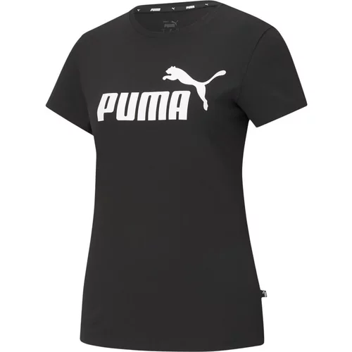 Puma ženska majica ESS Logo Tee Crna