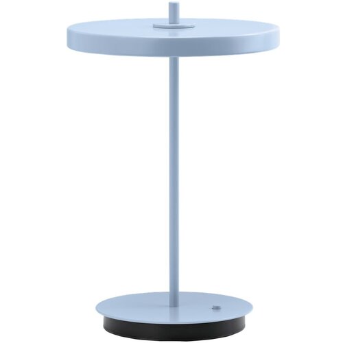 UMAGE Svetlo modra kovinska LED namizna svetilka s kovinskim senčilom (vi&amp;scaron;ina 31 cm) Asteria Move &amp;ndash; Slike
