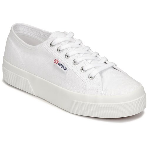 Superga 2740 COTON PLATFORM Bijela Slike
