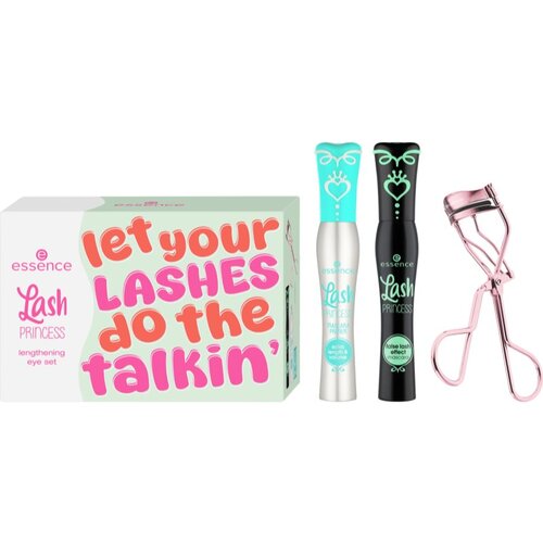 Essence Lash PRINCESS lengthening eye set set za trepalnice Slike