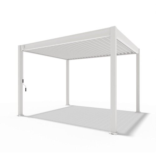 Gardenson Pergola Trumpf, Biserna Barva, 3x3,6m Cene