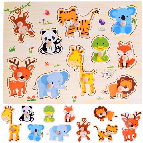  Drvene puzzle životinje 10 elemenata Cijene