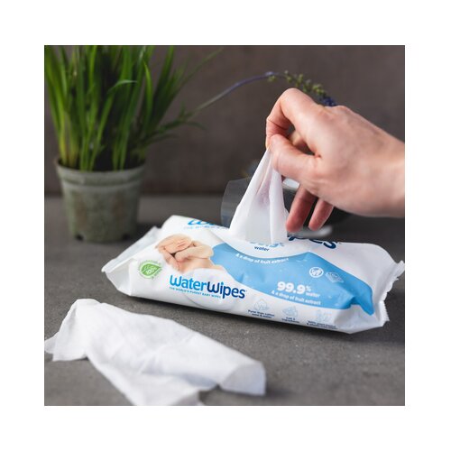 Water Wipes Baby Wipes otro&amp;scaron;ki nežni vlažni robčki 9x60 kos Slike