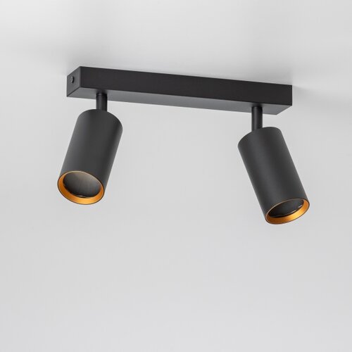  Brilagi - LED RGBW prigu&amp;scaron;iva spot svetiljka SELE 2xGU10/6W/230V crna/zlatna Slike