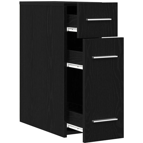  Apotekarski ormar Crni hrast 20 x 45,5 x 60 cm Slike