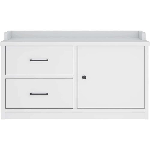 VidaXL klupa za predsoblje sandnes 87x40x50 cm od masivne borovine Slike