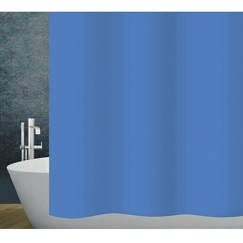Diaqua Tekstilna kopalniška zavesa Basic (Š x V: 180 x 200 cm, Modra) Cene