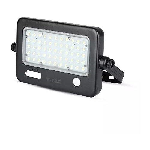 V-tac LED prigu&scaron;iva solarni reflektor sa senzorom LED/10W/3,7V 4000K IP65 + USB port Cene