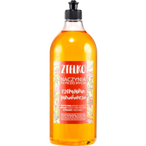 ZIELKO Tekočina za pomivanje posode - rdeča pomaranča - 1000 ml Cene