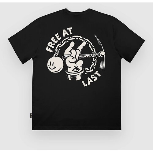The Dudes Free At Last Classic T-shirt black Cene