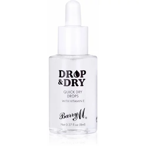Barry M Drop & Dry kapljice ki pospešujejo sušenje laka 8 ml