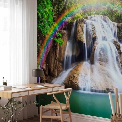  Foto tapeta - Waterfall of Fulfilled Wishes 490x350 Samoljepljiva Cijene