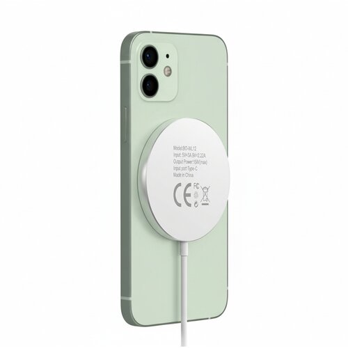 Oem Mayaxess, Polnilnik za iPhone 12 Magsafe magnetni 15W, Bela, (5000275834) Cene