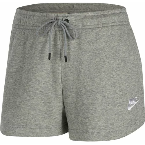Nike ženske kratke hlače essntl short ft hr siv