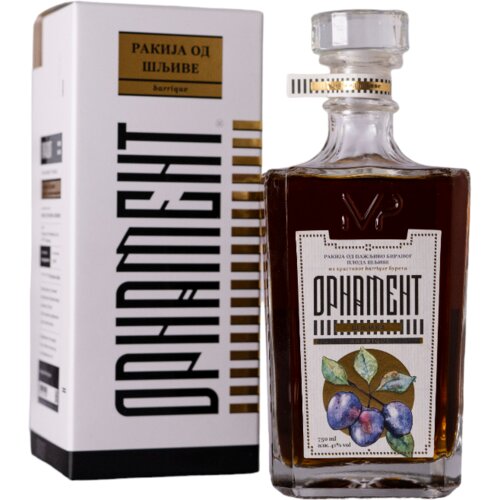 Ornament Rakija &Scaron;ljiva 41% vol, 750ml, Lux pakovanje Cene
