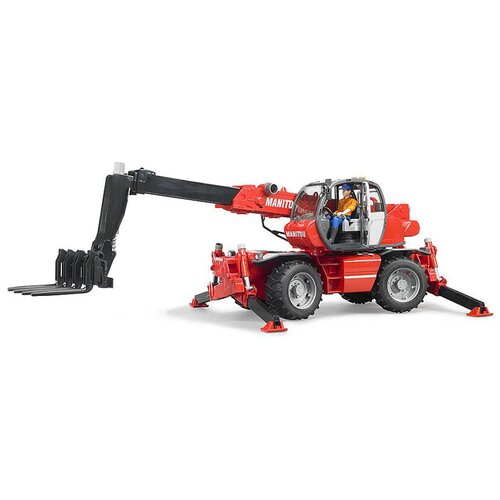 Bruder 02129 Teleskopski manipulator Manitou MRT 2150 z dodatki - 1 k. Slike